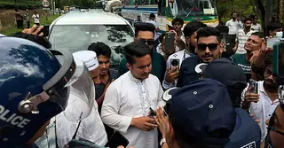 হবিগঞ্জে যাওয়ার পথে শ্রীমঙ্গলে পুলিশি বাধায় এনসিপি